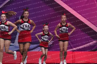 TSA Angels cheer squad X Small Junior Level 1 A
