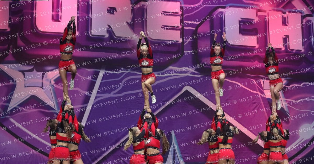 Twisted Cheer and Dance Code Red · FC Internationals