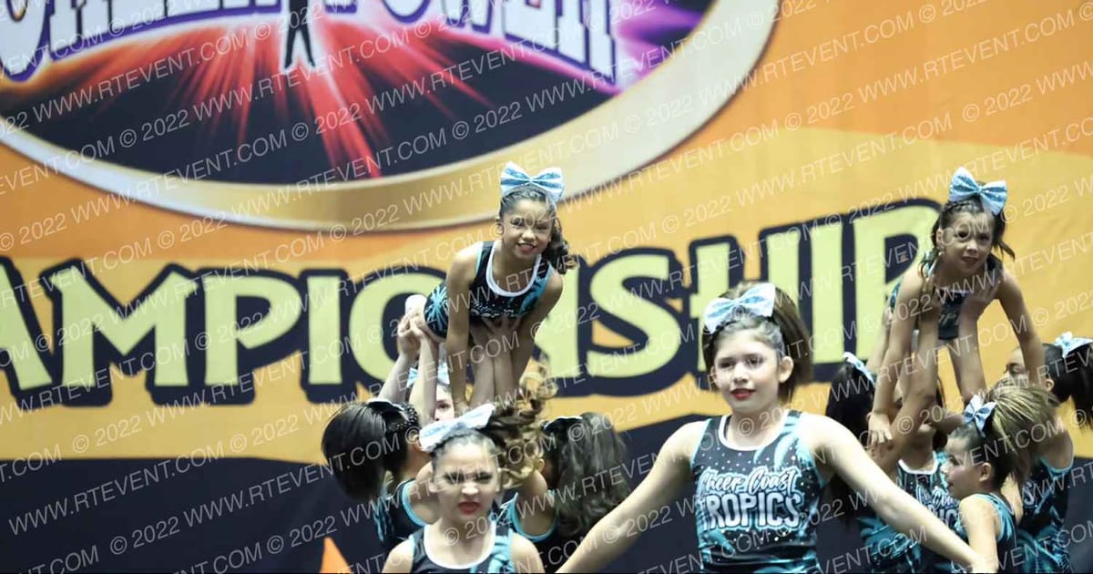 Cheer Coast Tropics Tiki Invasion · ACP Halloween Challenge