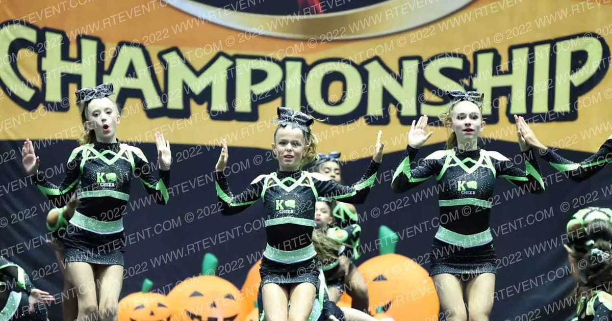 KO Cheer Blackout · ACP Halloween Challenge