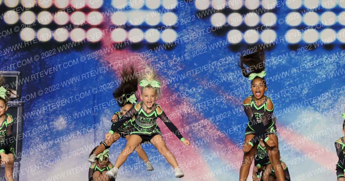 Eagle Elite Cheerleading Flight · Rockstar Championships KC Classic