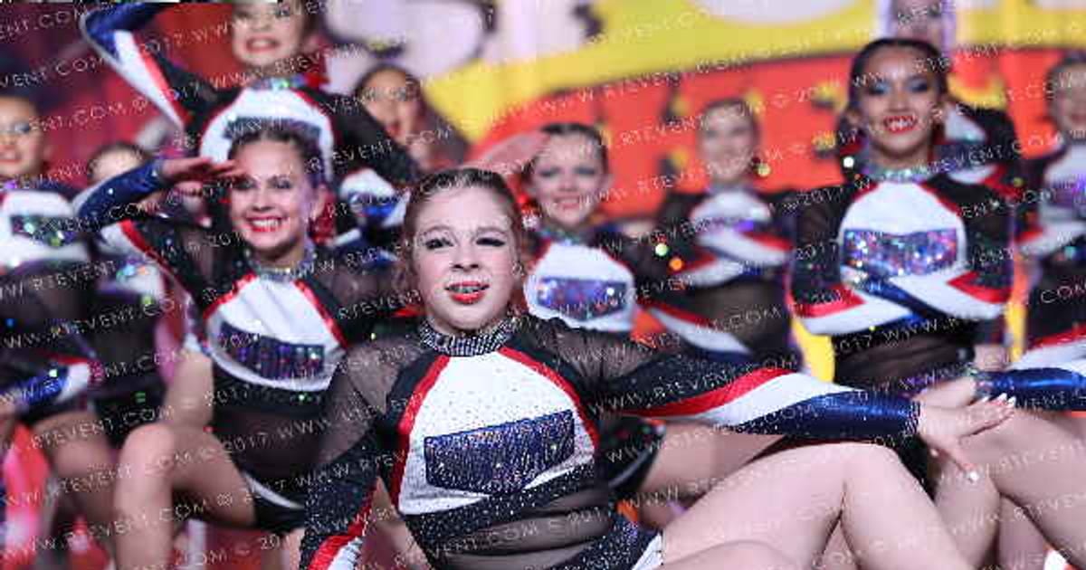 American Cheer JR WHITE · Spirit Sports Palm Springs Grand Nationals