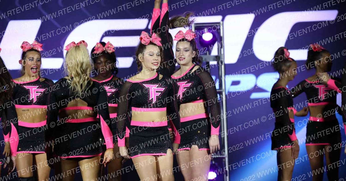 Titanium Force Cheer Black Smoke · Athletic Nationals St Charles