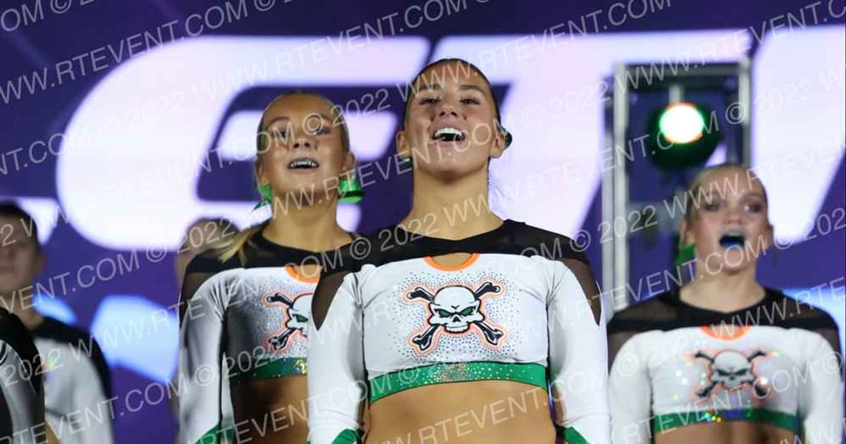Iowa Elite Cheer - CR Skulls · Athletic Nationals St Charles