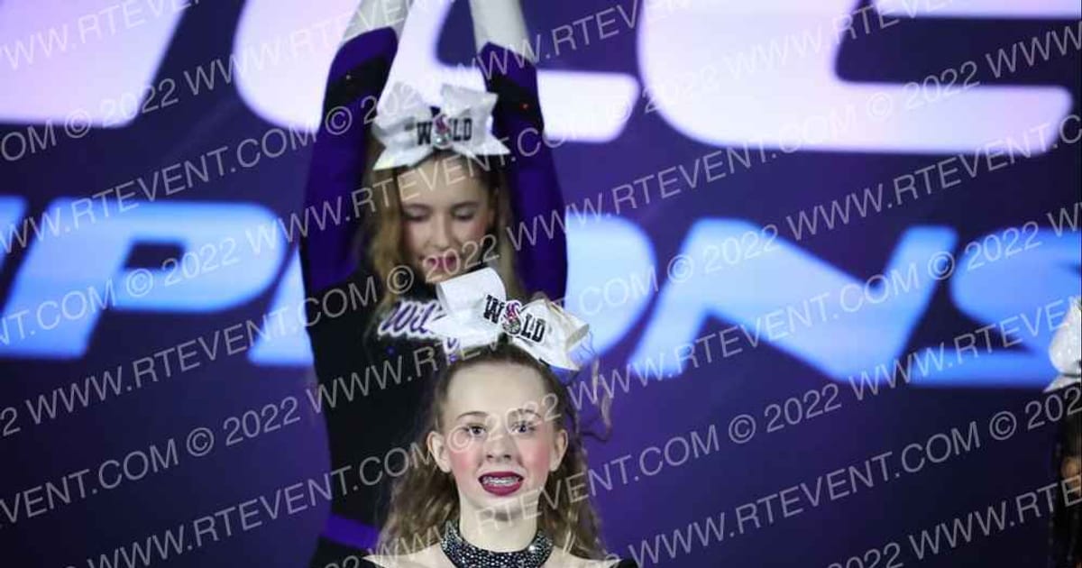 Cheer Spirit Colorado Wildfire Code Purple · Athletic Nationals St Charles