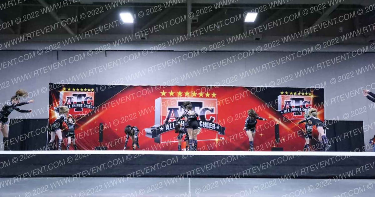 Riot Xtreme Cheer Blue Sparks · ATC UTAH