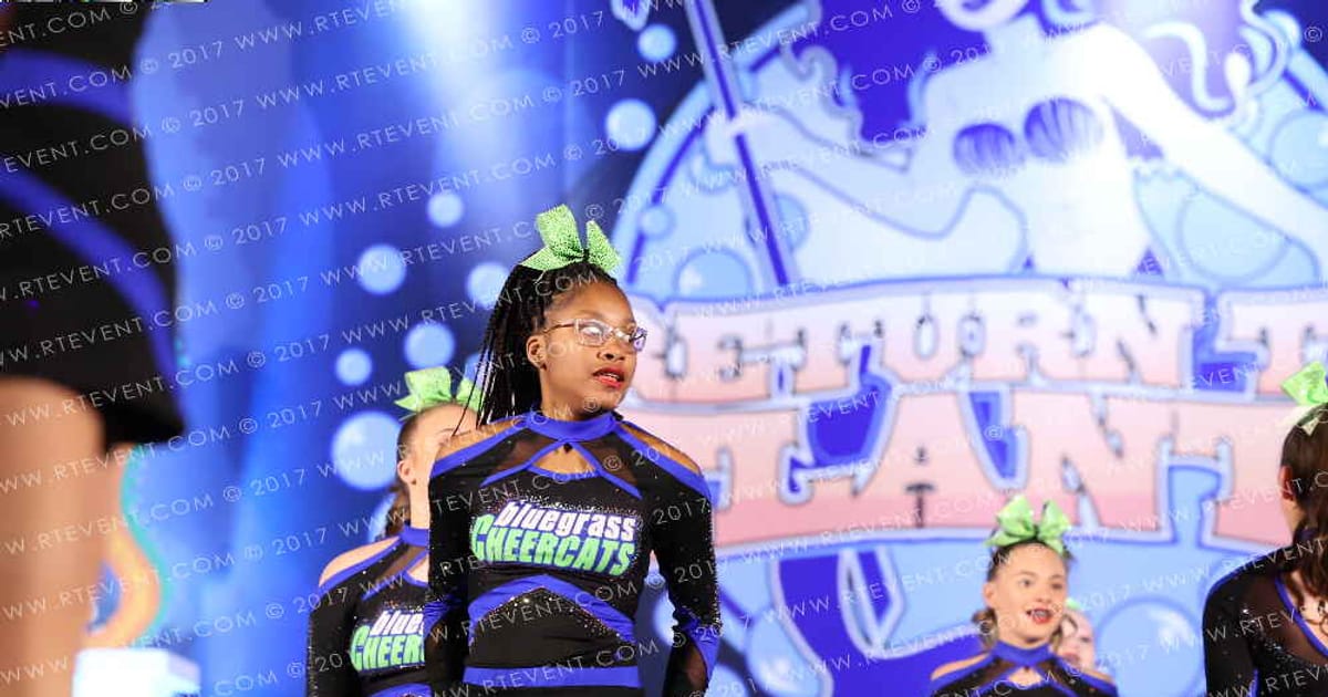 Bluegrass Cheercats Jade Jaguars · Return to Atlantis Memphis Showdown DI DII
