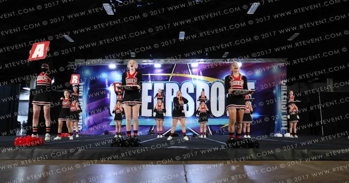 Jr. Raiders Cheerleading Junior Raiders Cheerleading - Red · OAKS Classic