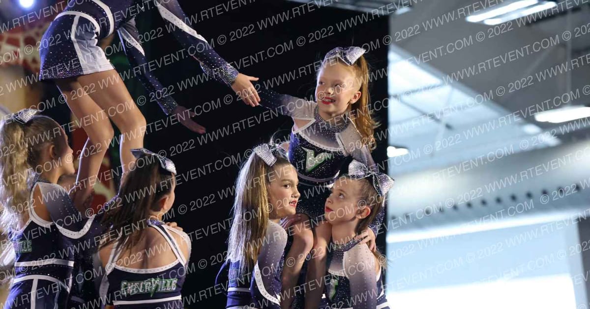 CheerVille HV Mini Mirage · All Star Challenge King of the Jungle Nashville Showdown