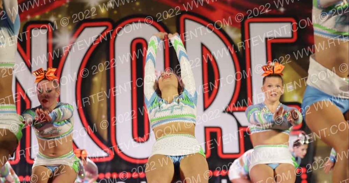 PunchFront Cheer Lady Frost · Encore Atlanta