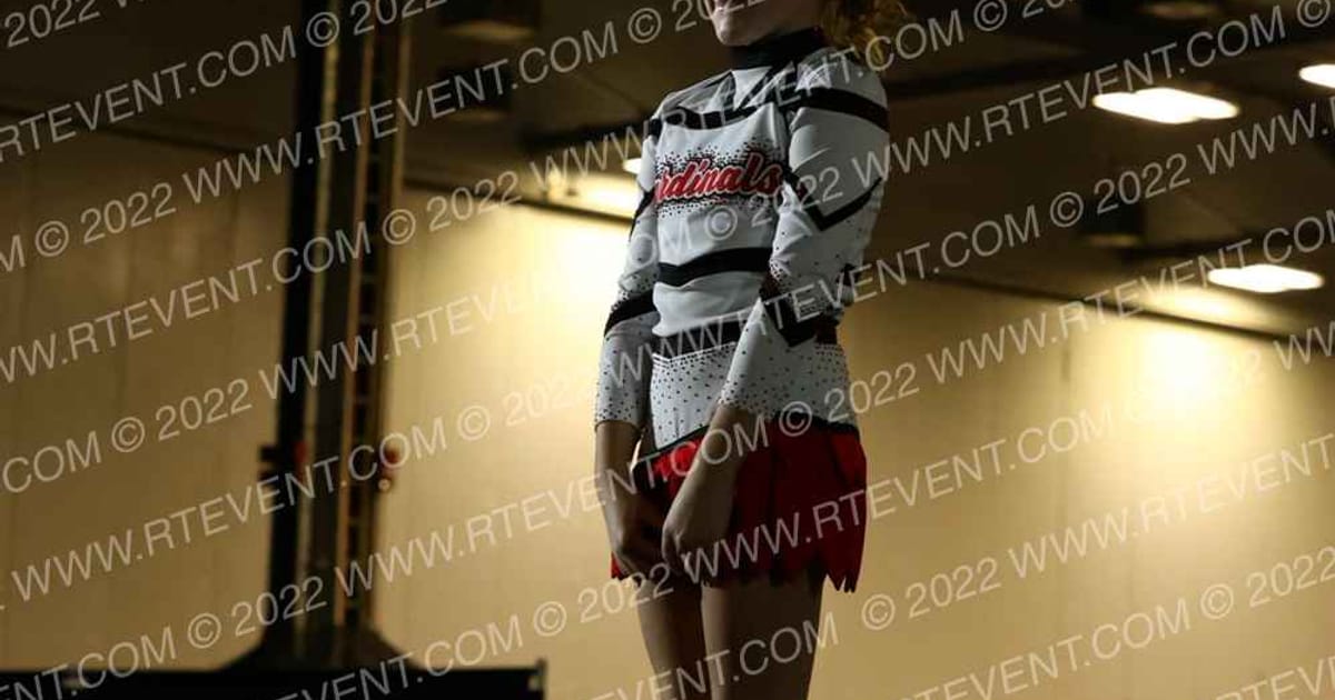 Cheer Combine Training Gym Red Hearts · American Cheer Power Columbus