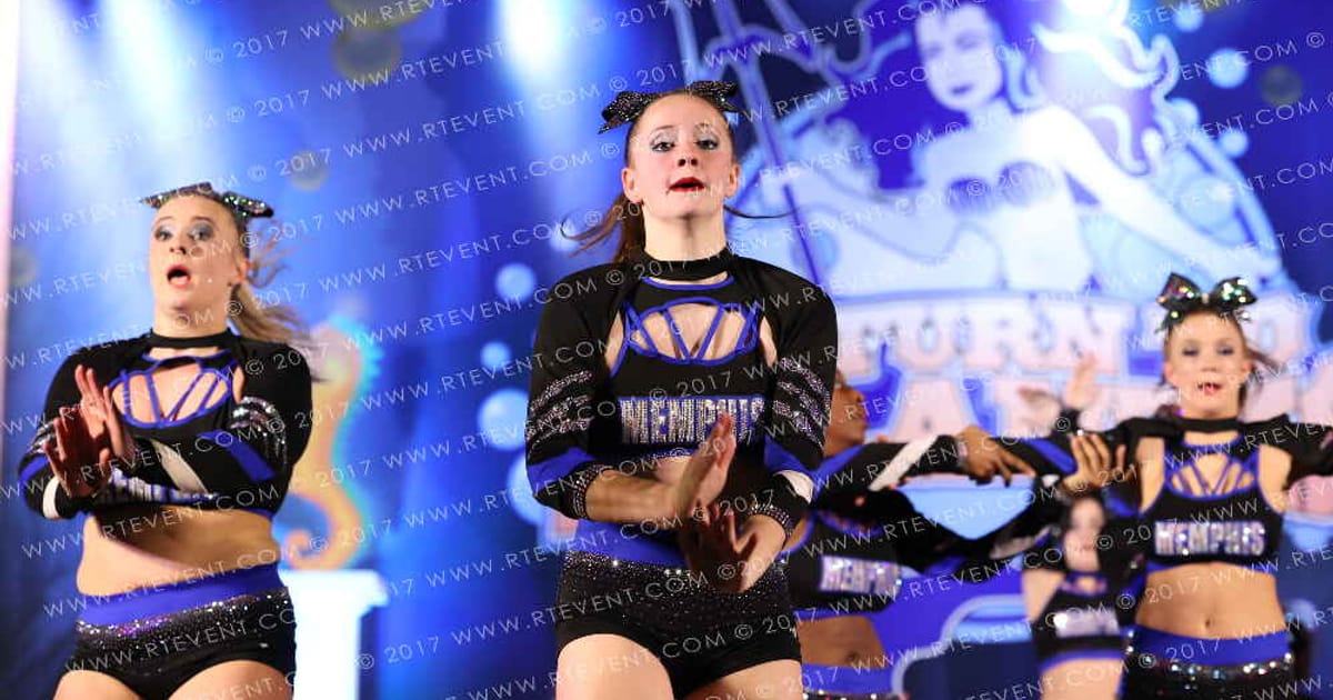 Memphis Cheer Black Smack · Return to Atlantis Memphis Showdown DI DII