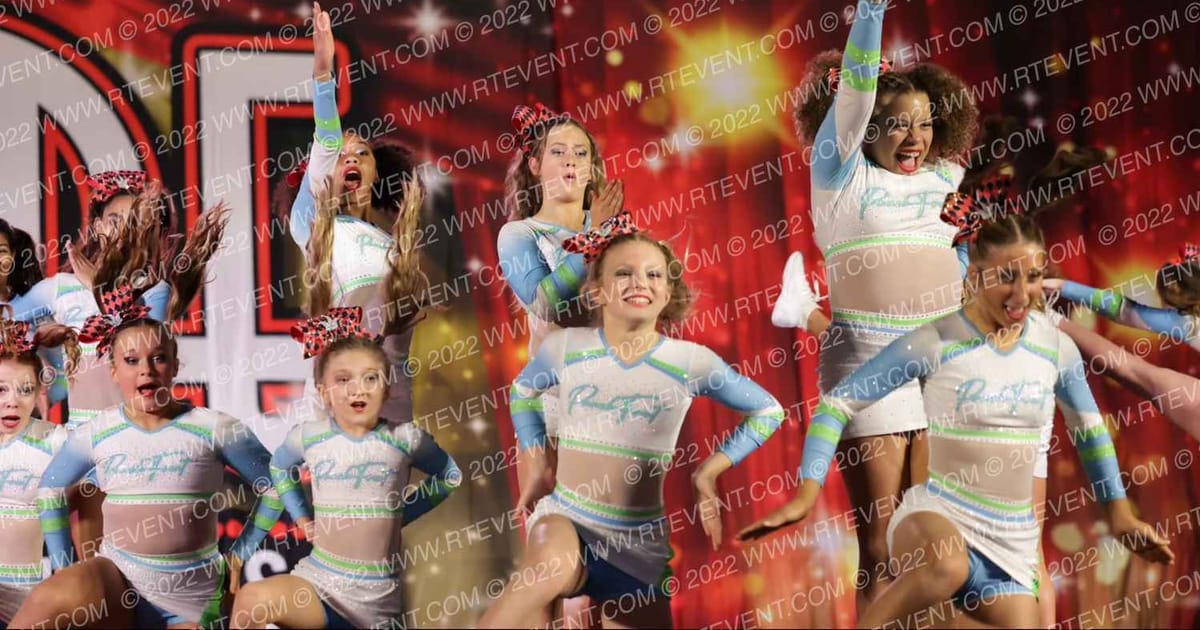 PunchFront Cheer Glacier Girls · Encore Atlanta