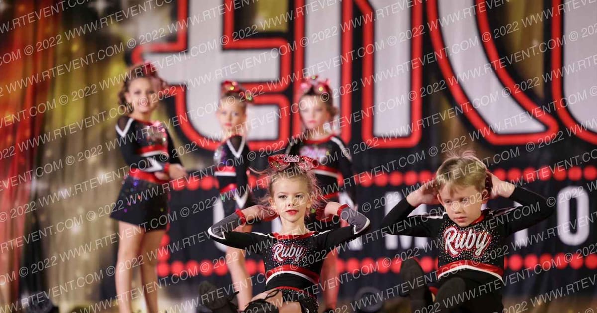 Ruby Red Cheer Red Rebels · Encore Atlanta