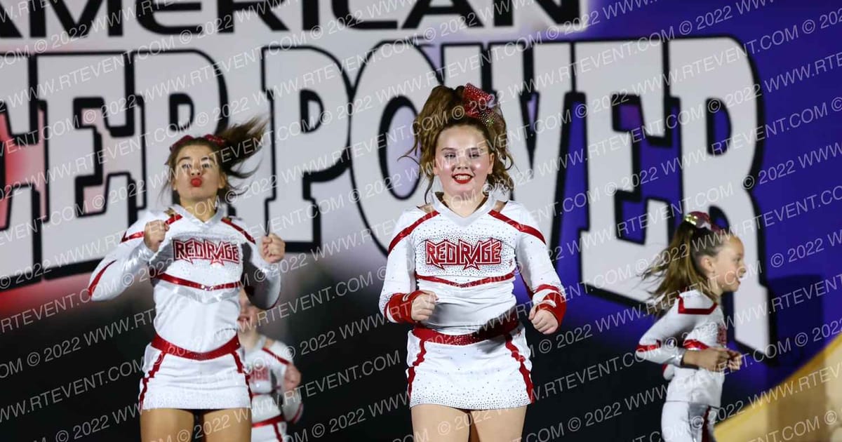Sheridan Elite Red Rage · American Cheer Power Columbus