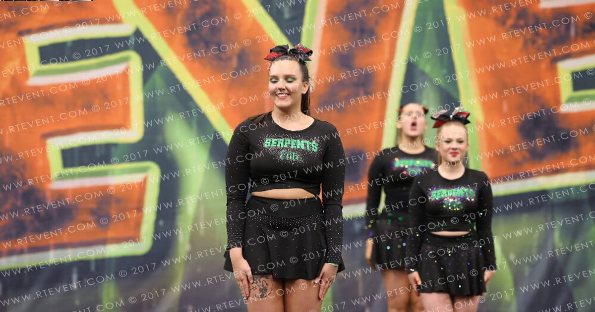 Serpents Elite Cheerleading Pythons · Jungle Fever