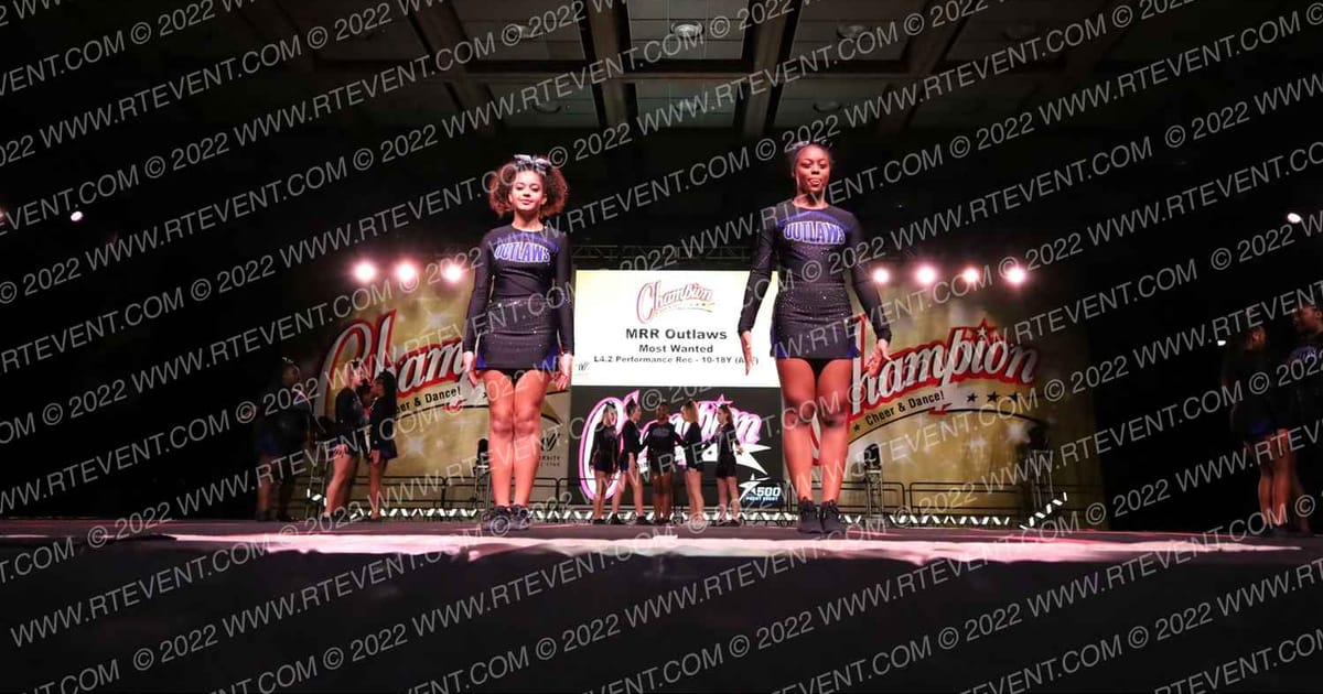 MRR Outlaws Most Wanted · CCD Grand Nationals CHEER