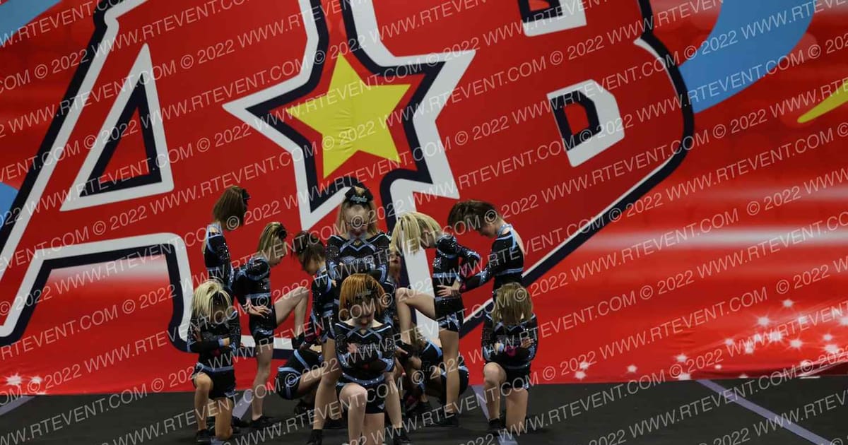 Rocket Cheer Blue Angels · Americas Best Springfield Challenge
