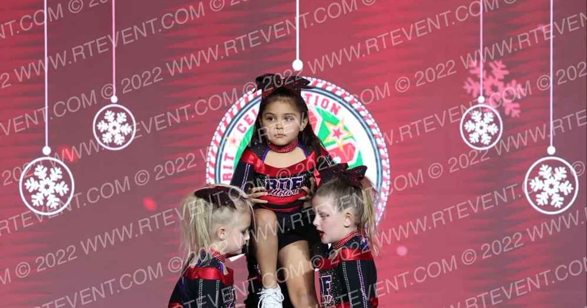 Raevin Dance Factory RDF Allstars Stellar · Spirit Celebration Christmas Grand Nationals
