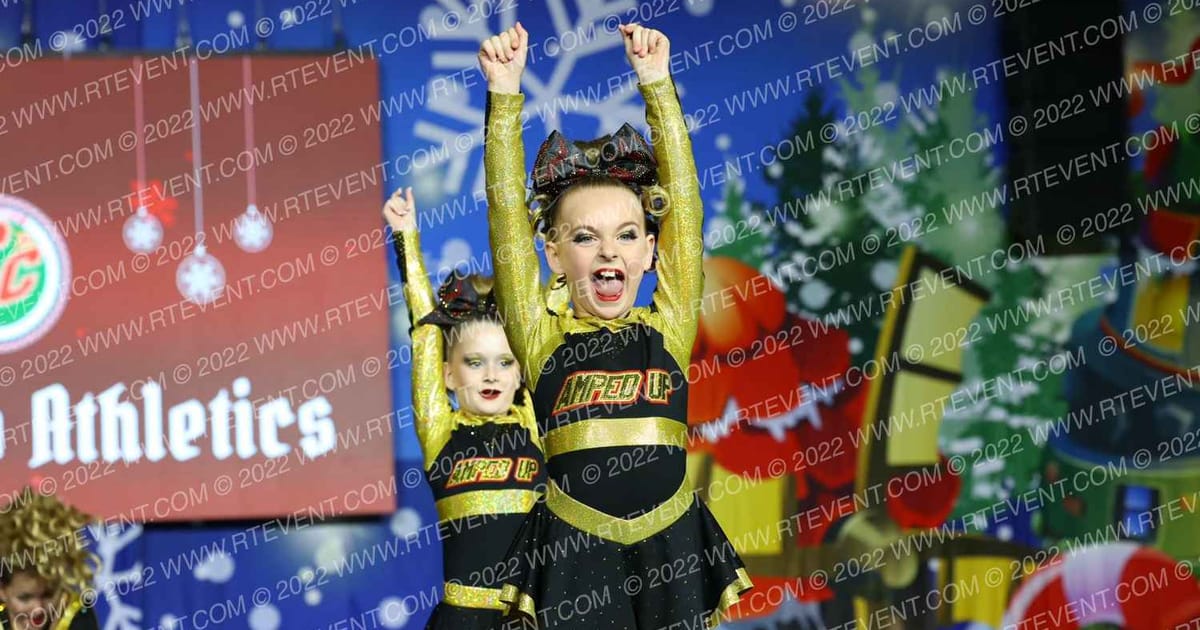 Amped Up Athletics HOTSHOTS · Spirit Celebration Christmas Grand Nationals