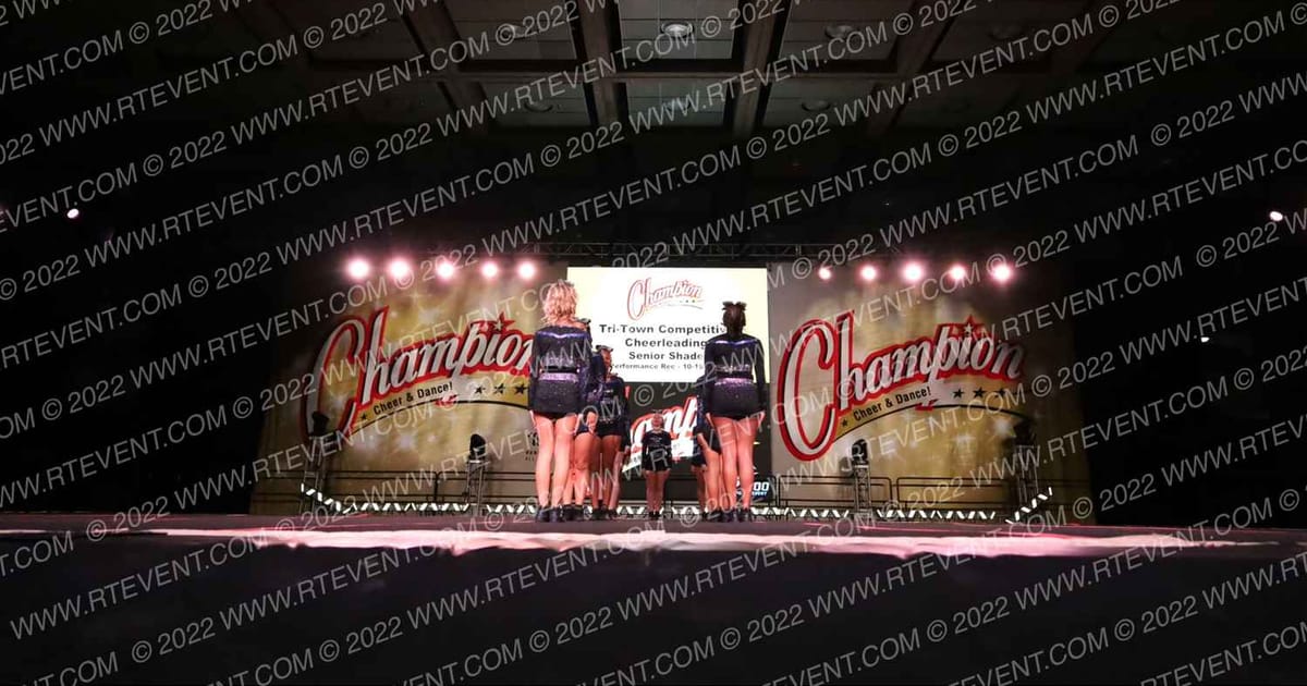 Tri-Town Competitive Cheerleading Senior Shade · CCD Grand Nationals CHEER