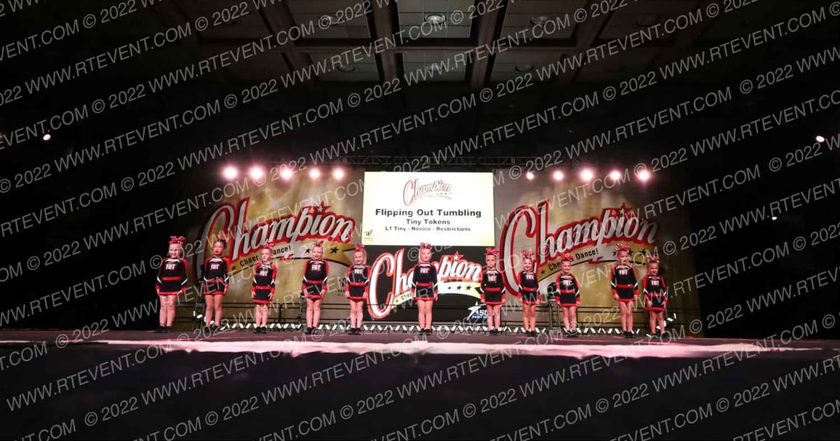 Flipping Out Tumbling Tiny Tokens · CCD Grand Nationals CHEER
