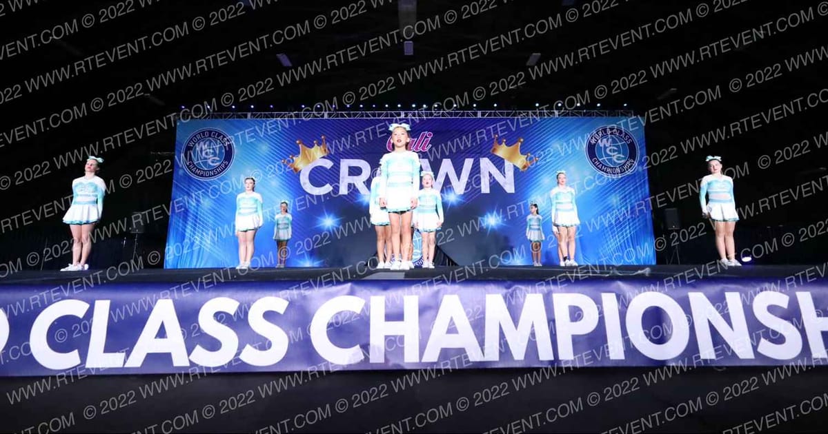 OC Elite Cheer Island Oasis · Cali Crown