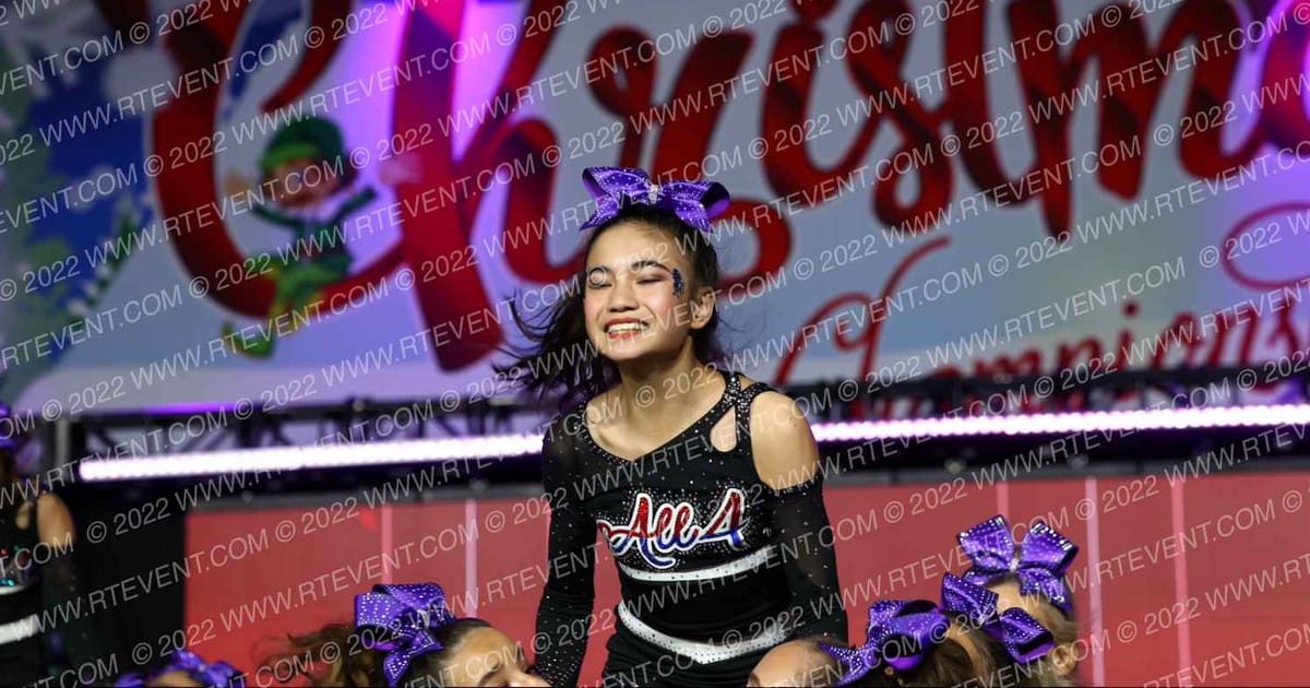 All 4 Cheer Smoke · Spirit Celebration Christmas Grand Nationals