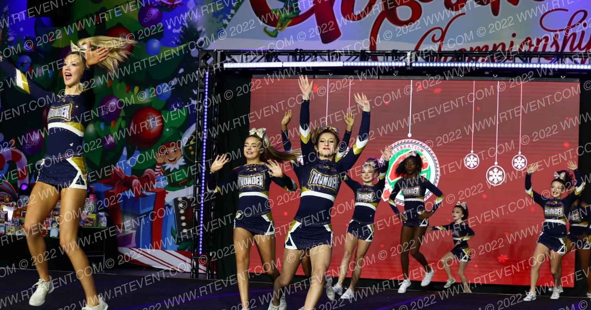 Thunder Elite Surge · Spirit Celebration Christmas Grand Nationals