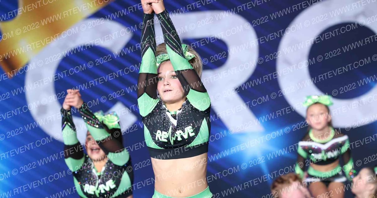Revive Cheer Athletics Pulse · Cali Crown