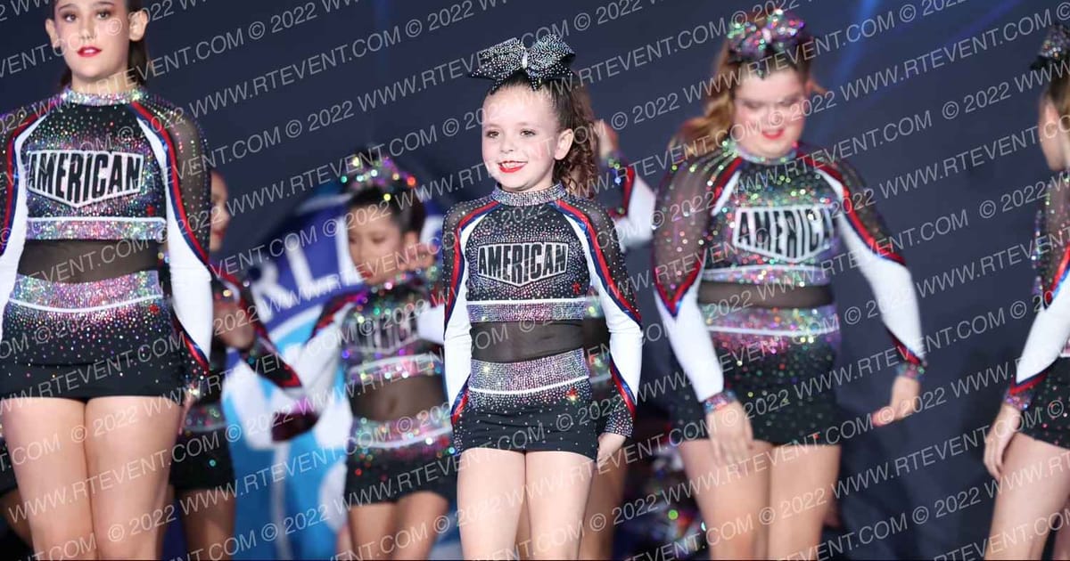 American Cheer YOUTH WHITE · Cali Crown