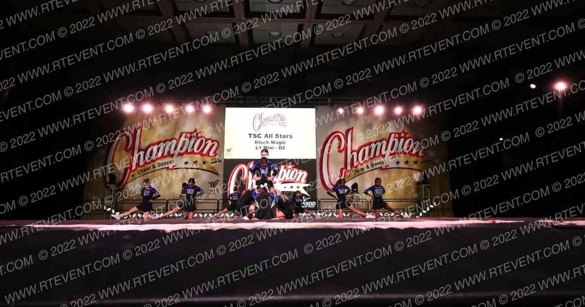 TSC All Stars Black Magic · CCD Grand Nationals CHEER