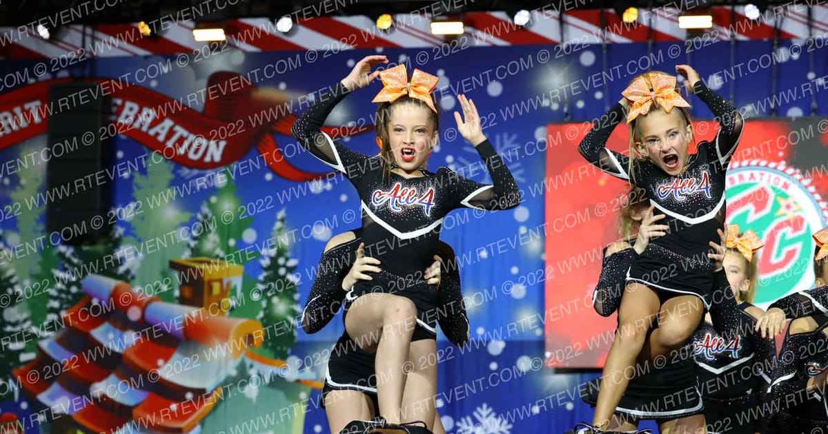 All 4 Cheer Ignite · Spirit Celebration Christmas Grand Nationals