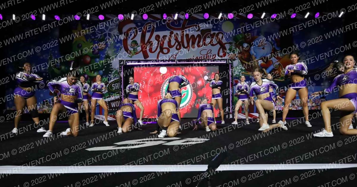 Express Cheer Exalted · Spirit Celebration Christmas Grand Nationals