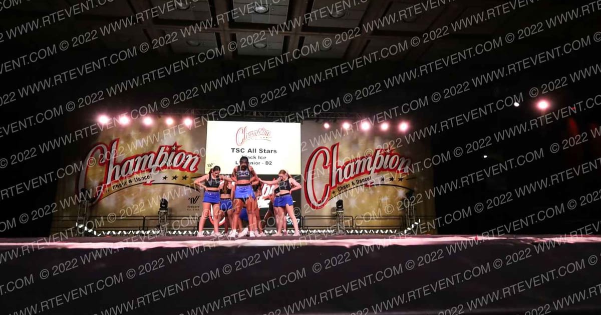 TSC All Stars Black Ice · CCD Grand Nationals CHEER