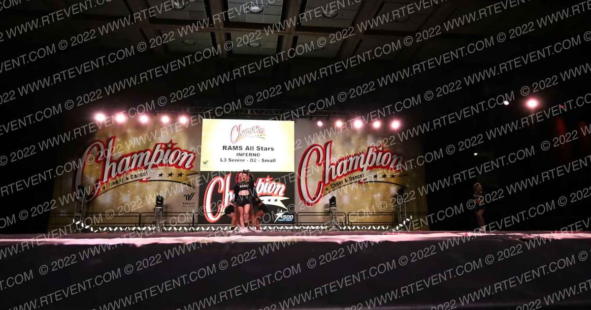 RAMS All Stars INFERNO · CCD Grand Nationals CHEER