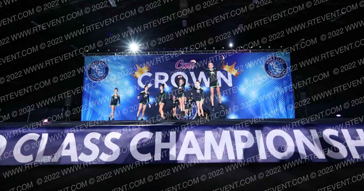 CheerForce San Diego Rage · Cali Crown
