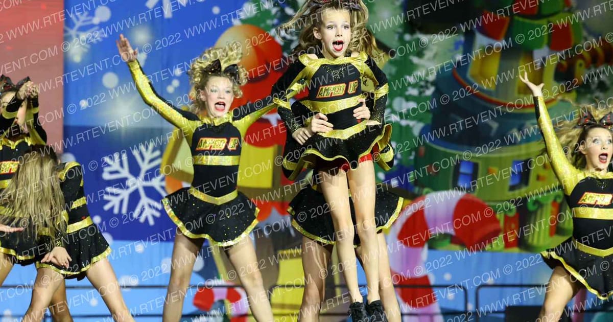 Amped Up Athletics INFERNO · Spirit Celebration Christmas Grand Nationals