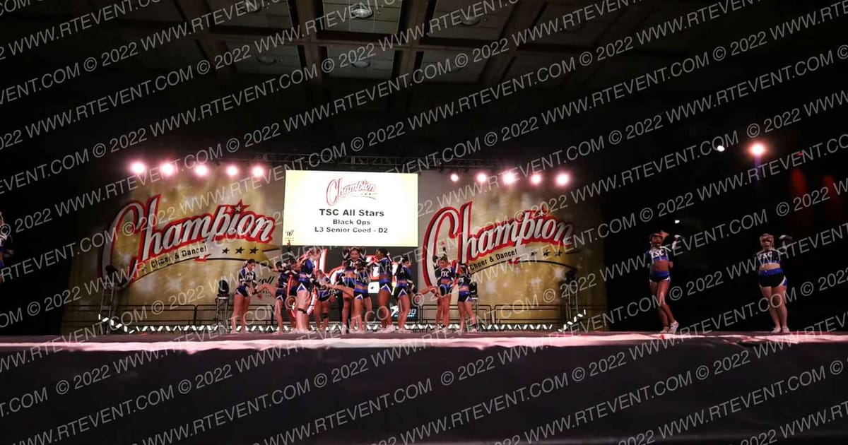 TSC All Stars Black Ops · CCD Grand Nationals CHEER