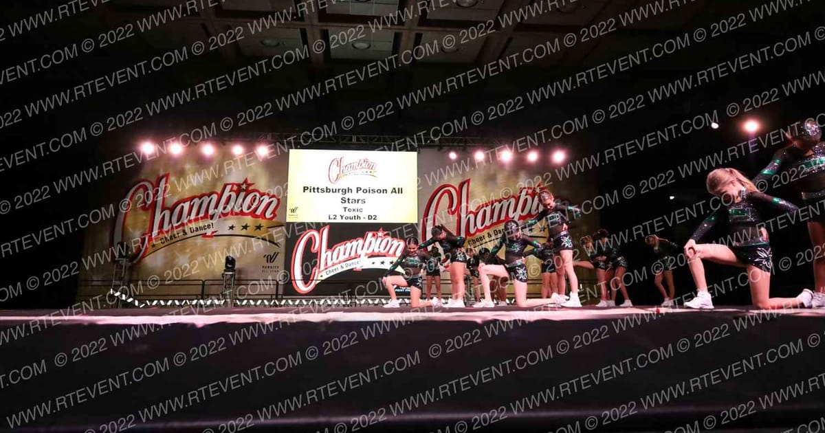 Pittsburgh Poison All Stars Toxic · CCD Grand Nationals CHEER