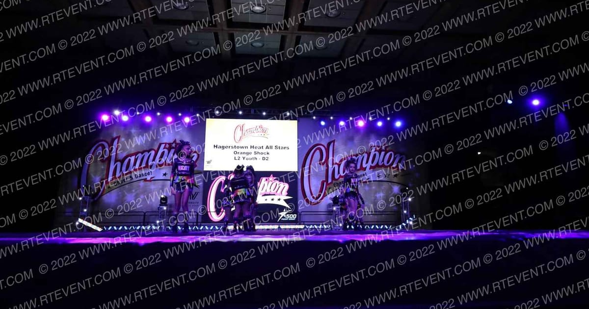 Hagerstown Heat All Stars Orange Shock · CCD Grand Nationals CHEER