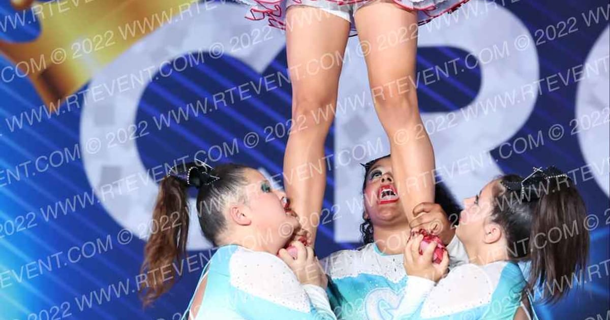 OC Elite Cheer Bahama Mamas · Cali Crown