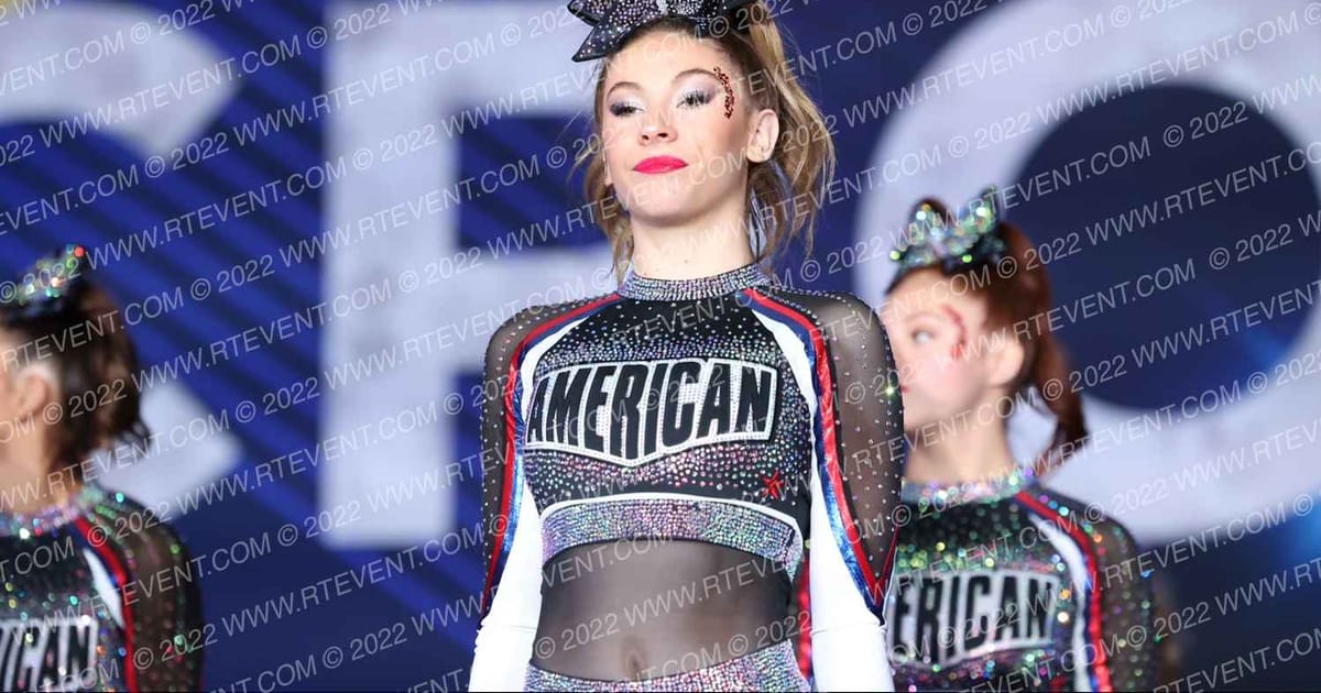 American Cheer J RED · Cali Crown