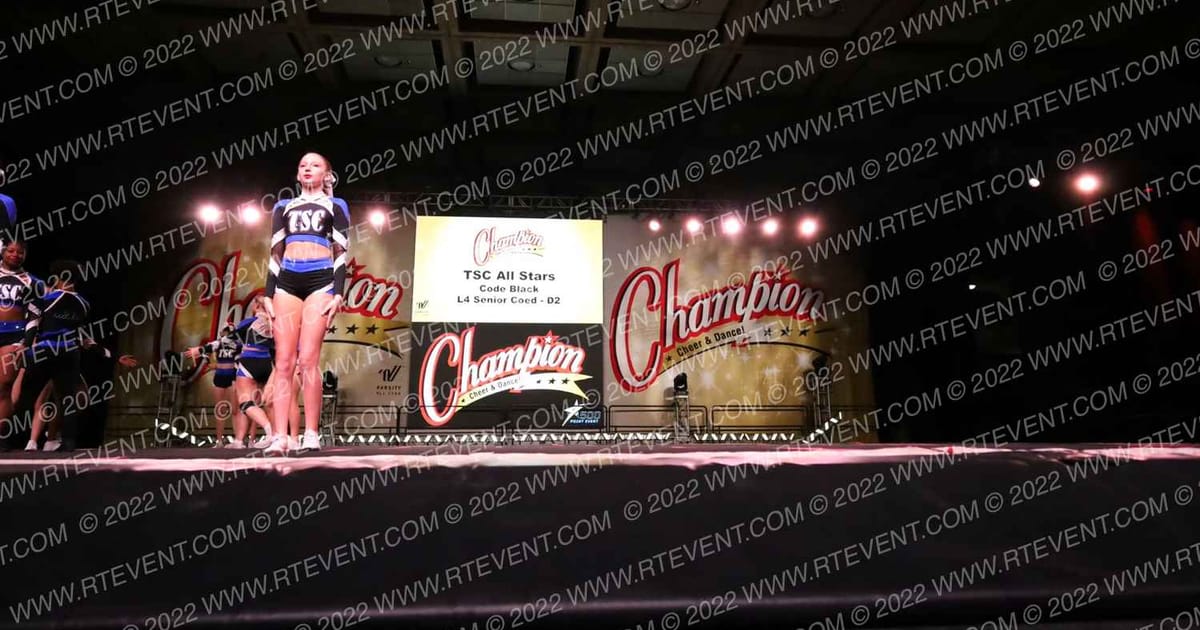 TSC All Stars Code Black · CCD Grand Nationals CHEER