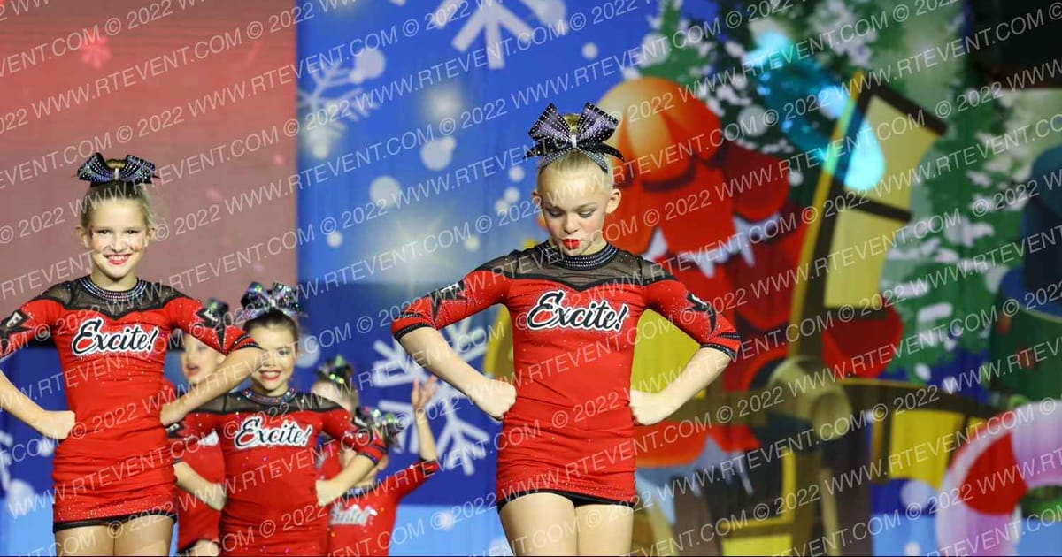 Excite Gym and Cheer Shock · Spirit Celebration Christmas Grand Nationals