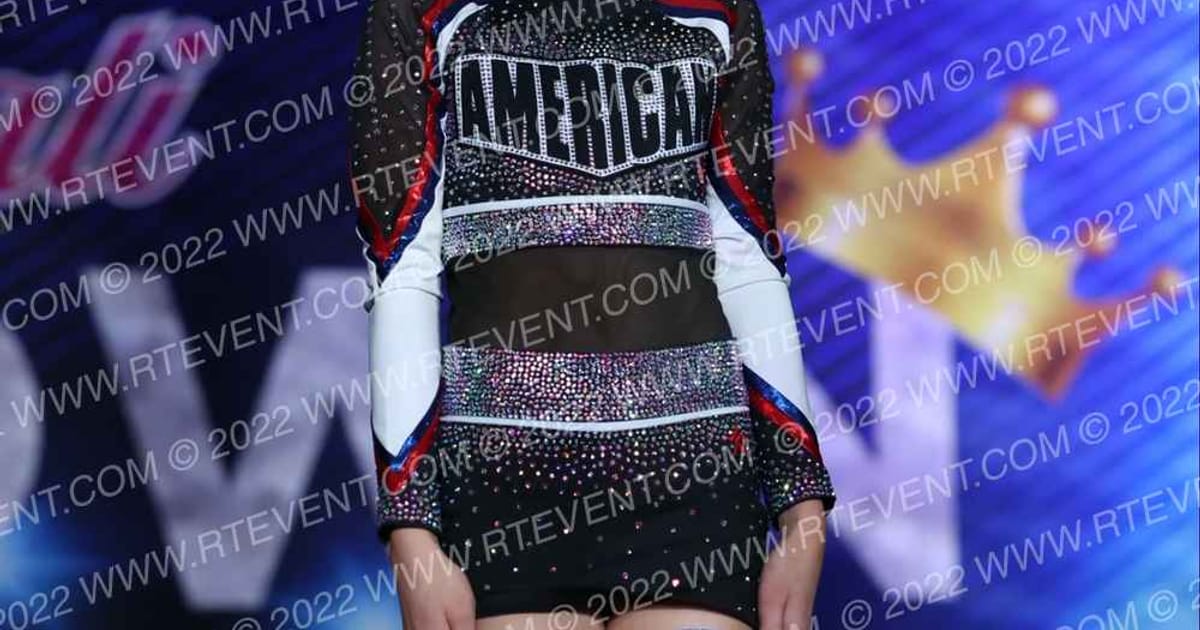 American Cheer JR BLUE · Cali Crown