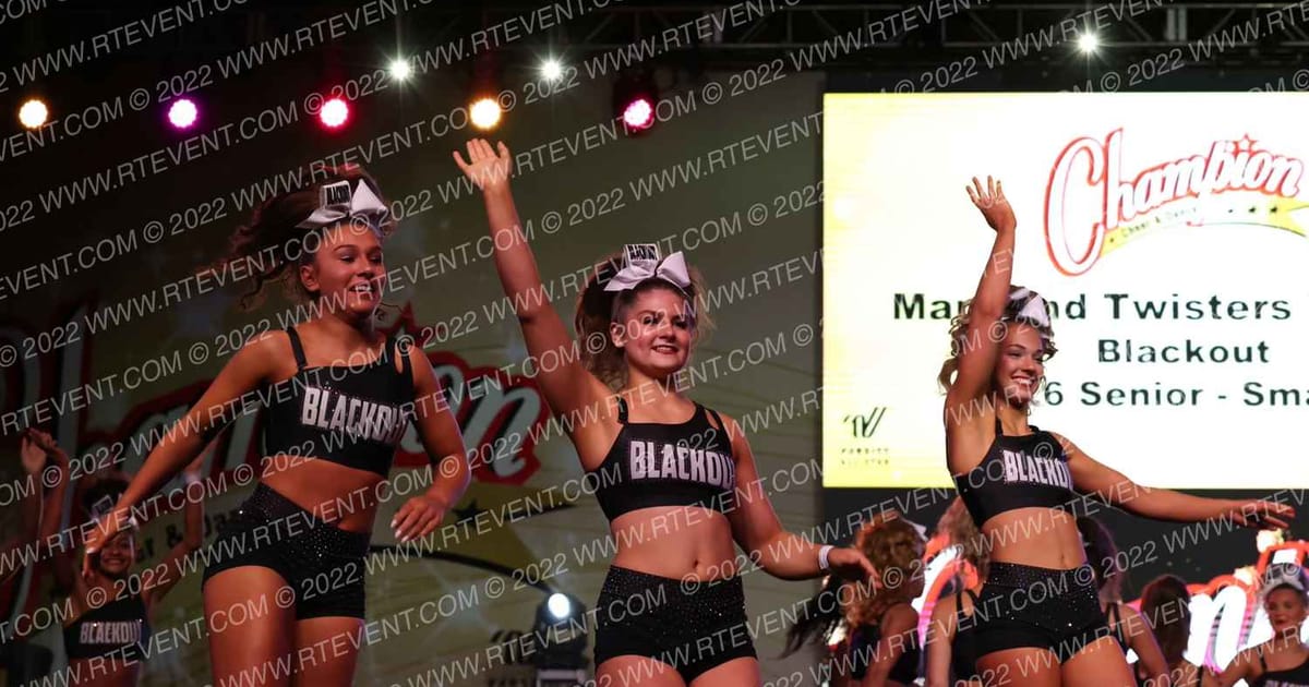 Maryland Twisters Virginia Blackout · CCD Grand Nationals CHEER