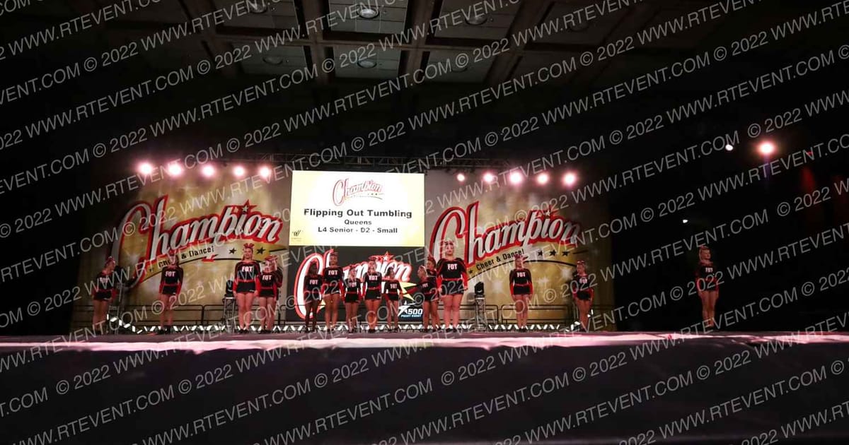 Flipping Out Tumbling Queens · CCD Grand Nationals CHEER