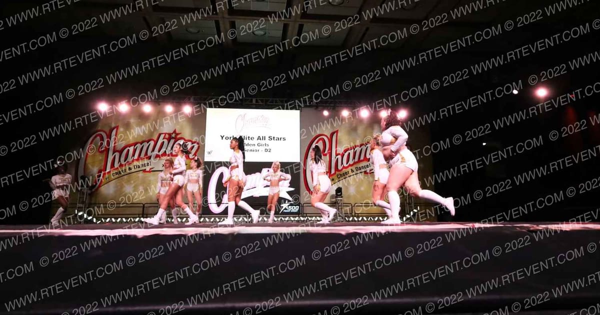 York Elite All Stars Golden Girls · CCD Grand Nationals CHEER