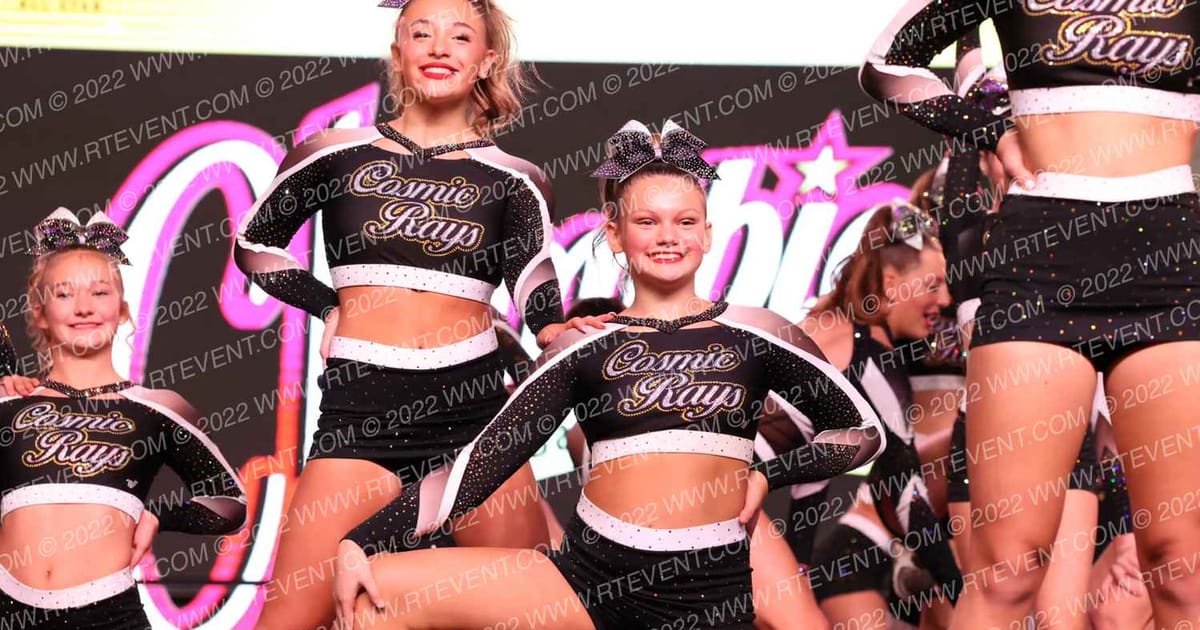 World Cup Cosmic Rays · CCD Grand Nationals CHEER